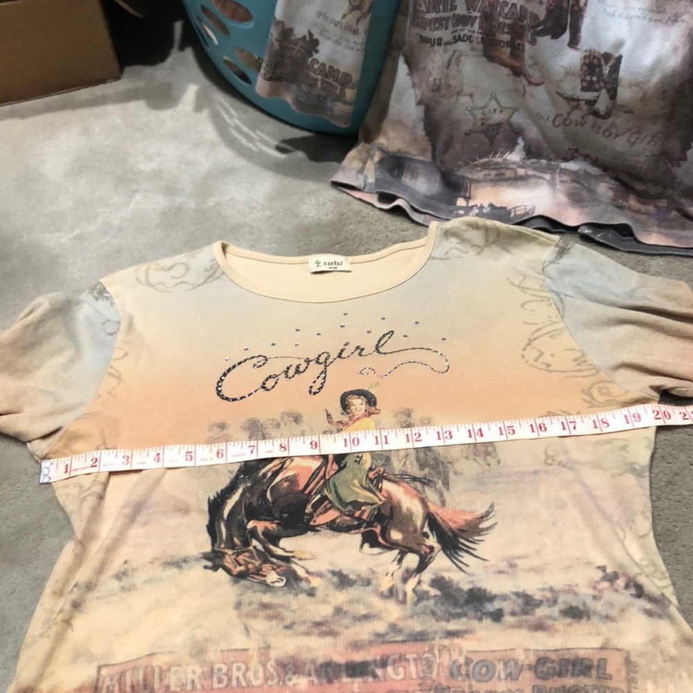 Cowgirl top With sparkle - Picture 5 of 8